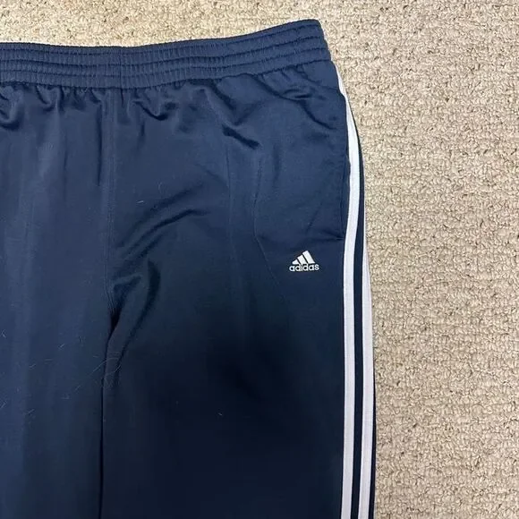 Y2k/2000s Adidas Baggy Style Embroidered Sweatpants - Picture 2 of 4